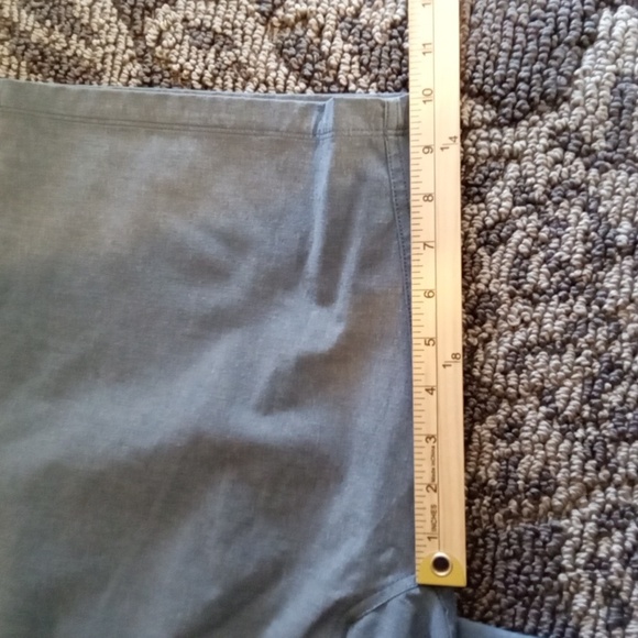 Volcom Blue Flat Front Shorts Casual Style Surf N Turf 4 Way Stretch Mens 38 - Picture 6 of 9